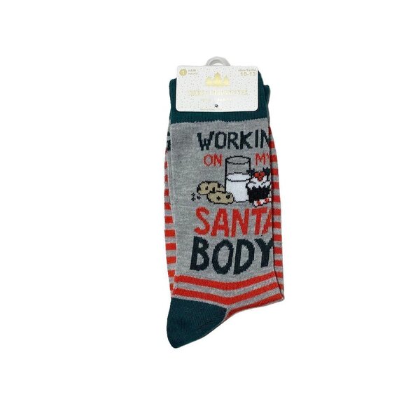 Gertex Men's Fun and Festive Christmas Holiday Crew Socks - Picture 3 of 4